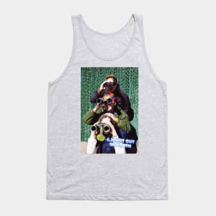 graphic a night out on earth Tank Top